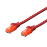 Beek Cat. 6 Patch Kablo, U/utp, 10 Metre, Awg 26, Kırmızı Renk, Lszh