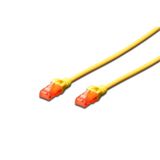 Beek Cat. 6 Patch Kablo, U/utp, 10 Metre, Awg 26, Sarı Renk, Lszh