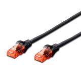 Beek Cat. 6 Patch Kablo, U/utp, 2 Metre, Awg 26, Siyah Renk, Lszh