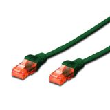 Beek Cat. 6 Patch Kablo, U/utp, 2 Metre, Awg 26, Yeşil Renk, Lszh