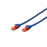 Beek Cat. 6 Patch Kablo, U/utp, 3 Metre, Awg 26, Mavi Renk, Lszh