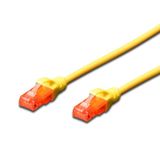 Beek Cat. 6 Patch Kablo, U/utp, 3 Metre, Awg 26, Sarı Renk, Lszh