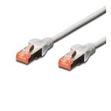 Beek Cat 6 Sftp/pımf (pairs In Metal Foil) Patch Kablosu, 0,25 Metre, Lszh, Awg 26, Gri Renk
