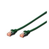 Beek Cat 6 Sftp/pımf (pairs In Metal Foil) Patch Kablosu, 0,25 Metre, Lszh, Awg 26, Yeşil Renk