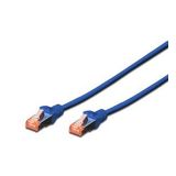 Beek Cat 6 Sftp/pımf (pairs In Metal Foil) Patch Kablosu, 2 Metre, Lszh, Awg 26, Mavi Renk