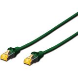 Beek Cat 6a Sftp/pımf (pairs In Metal Foil) Patch Kablosu, Lszh, 1 Metre, Awg 26, Yeşil Renk