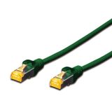 Beek Cat 6a Sftp/pımf (pairs In Metal Foil) Patch Kablosu, Lszh, 2 Metre, Awg 26, Yeşil Renk