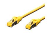 Beek Cat 6a Sftp/pımf (pairs In Metal Foil) Patch Kablosu, Lszh, 5 Metre, Awg 26, Sarı Renk
