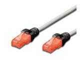 Beek Cat6 U/utp Cross Patch Kablosu, Awg 26, 10 Metre, Gri Renk, Koruma Kılıfı Siyah Renk, Lszh