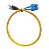 Beek Fc-sc Fiber Optik Patch Kablo, Os 2 9/125 Singlemode, 3.0mm, Lszh, 3 Metre