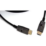 Beek HDMI 2.1 Aktif Fiber Optik Kablo (AOC), Tip A Erkek/Erkek, 8K60HZ, 20 metre, altın kaplama, siy
