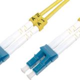 Beek Lc-lc Fiber Optik Patch Kablo, 9/125 Μ, Singlemode, 3.0mm, Duplex, Os2, Lszh, 25 Metre