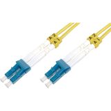 Beek LC-LC Fiber Optik Patch Kablo, 9/125 µ, Singlemode, 3.0mm, Duplex, OS2, LSZH, 40 metre