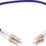 Beek LC-LC Fiber Optik Patch Kablo, Multimode OM 4 50/125 Duplex, 3.0mm, LSZH, 0,5 metre<br>Be