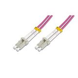 Beek Lc-lc Fiber Optik Patch Kablo, Multimode Om 4 50/125 Duplex, 3.0mm, Lszh, 8 Metre