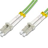 Beek Lc-lc Fiber Optik Patch Kablo, Multimode Om 5 50/125 Duplex, 3.0mm, Lszh, 1 Metre