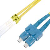 Beek Lc-sc Fiber Optik Patch Kablo, 9/125 Μ, Singlemode, 3.0mm, Duplex, Os2, Lszh, 5 Metre