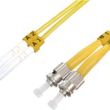 Beek Lc-st Fiber Optik Patch Kablo, 9/125 Μ, Singlemode, 3.0mm, Duplex, Os2, Lszh, 3 Metre