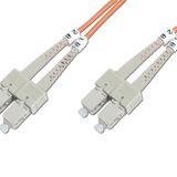 Beek SC-SC Fiber Optik Patch Kablo, 5 metre, Multimode, 3.0mm Duplex, 62.5/125, OM 1, LSZH