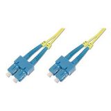 Beek Sc-sc Fiber Optik Patch Kablo, 9/125 Μ, Singlemode, 3.0mm, Duplex, Os2, Lszh, 30 Metre
