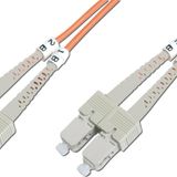 Beek SC - SC Fiber Optik Patch Kablo, Multimode OM 2 50/125 Duplex, 3.0mm, LSZH, 10 metre<br>B