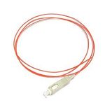 Beek SC/UPC Fiber PigTail, 62.5/125 µ,multimode, 0.9mm simplex, 1 metre, OM1, LSZH