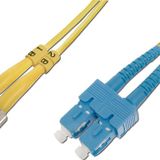 Beek St-sc Fiber Optik Patch Kablo, 9/125 Μ, Singlemode, 3.0mm, Duplex, Os2, Lszh, 5 Metre