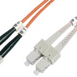 Beek St-sc Fiber Optik Patch Kablo, Multimode Om 1 62.5/125 Duplex, 3.0mm, Lszh, 10 Metre