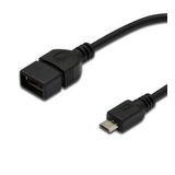 Beek USB On-The-Go (OTG) Kablosu, 0,20 metre, AWG 28, USB A, dişi - Micro USB B, erkek