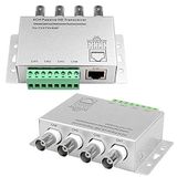 BeElion UTP 4 Kanal 720P 1080P CVI/TVI/AHD Pasif HD Alıcı-Verici, BNC - Cat5/5E/6 RJ45(T568B) UTP Kablo Dönüştürücü CCTV Kamera Sistemi için