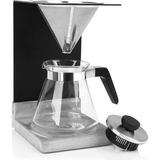 Beem Pour Over Kahve Makinesi Seti - 4 Fincan | Paslanmaz Çelik Kalıcı Filtre (Boyut 2), 0,5 L Cam Sürahi, Beton Taban | Özellikle Yumuşak Bir Kahve Aroması Için Manuel Kahve Demleme Sanatı