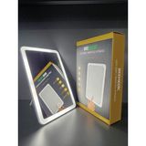 Beemedic Beyaz LED Işıklı Makyaj Aynası USB Şarjlı Hafif ve Kompakt Kullanım İçin