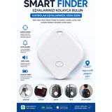 Beemen Akıllı Smart Finder Bluetooth Takip Cihazı Android Find Hub Uyumlu Anahtar Çanta Cüzdan Valiz Bulucu Konum Takip Cihazı