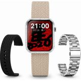 Beemen H11 Pro Max Plus Akıllı Saat 46MM Amoled Ekran Bluetooth Arama 3 Kordonlu Kablosuz Şarj Türkçe Menü