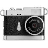 Beemen Life Camera Retro Mini Kamera Hd Çekim Özellikli Taşınabilir Anahtarlık & Kolye Tasarımlı Mini Kamera - Siyah
