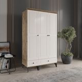 Beenal Nisa 3 Kapaklı Aytaşı Rengi 120 cm Gardırop
