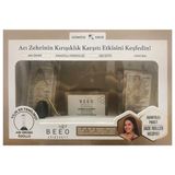 Bee'o Apibeauty Kırışıklık Karşıtı Anti-Aging Cilt Bakım Seti Yüz Serumu 30 ml + Yüz Bakım Kremi 50 ml + Göz Çevresi Serum 15 ml + Jade Roller Hediyeli