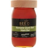 BEE'O Kestane Çiçek Balı 500 gr Ham Bal Türkiye Menşeli Doğal İçeriklerle Zenginleştirilmiş