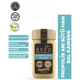 BEE'O Propolis Arı Sütü Ham Bal 190 g Türkiye Menşeli Besleyici ve Lezzetli Karışım - 190 gr