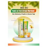 Beepharma Bal, Balmumu, Propolis Ve Susam Yağlı Yanık Ve Yara Kremi/merhemi 30gr