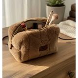 Beepoint Teddy Peluş Makyaj Çantası