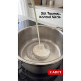 BeeQuin Süt Taşı Taşırmaz Taşma Kaynatma Engelleyici Koruyucu Önleyici Milk Saver Porselen
