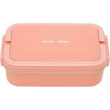 Beer & Deer Çelik Sızdırmaz 750 ml Beslenme Kabı Lunch Box Saklama Kutusu Sefer Tası Yemek Kutusu - Pembe