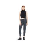 BEES JEANS Kadın Antrasit Yüksek Bel Yumuşak Dokunuşlu Rahat Kesim Mom Jeans Kot Pantolon ANTRASİT-34