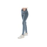 BEES JEANS Yüksek Bel Kar Yıkama Açık Mavi Skinny Jeans Pantolon KARMAVİ-34