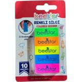 BEESTAR Silgi Renkli 10 'lu Set