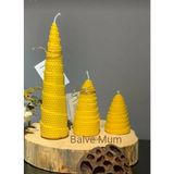 Beeswax Bal Ve Mum Balmumu Mum Çamağacı - 3 Adet