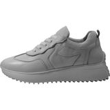 Beety 218.0501 Deri Beyaz & Siyah Bağlı Casual Kadın Sneaker Ayakkabı - 001 - Beyaz