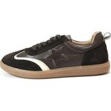 Beety 248.218 Hakiki Deri Bağlı Ortopedik Casual Kadın Sneaker Ayakkabı - Kahverengi