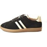Beety 248.219 Hakiki Deri Nubuk Bağlı Casual Sneaker Kadın Ayakkabı - Kahverengi